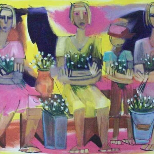 VENDEDORAS DE FLORES