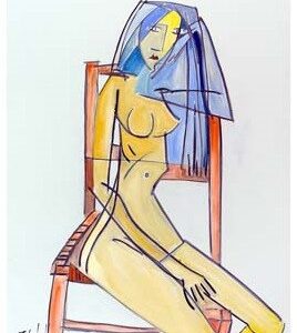 MULHER SENTADA