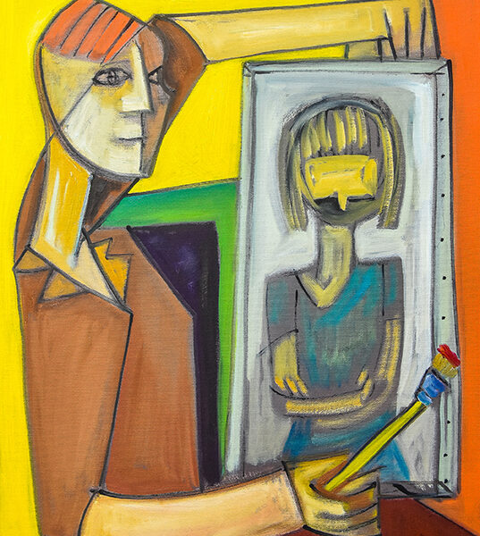 HOMEM PINTANDO