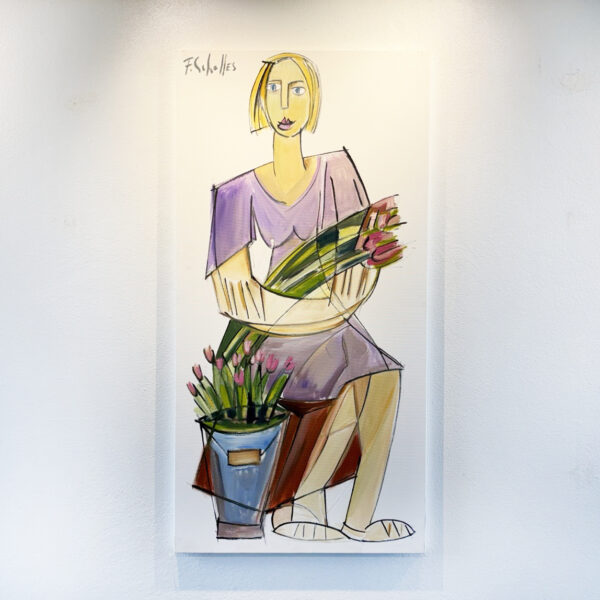 VENDEDORA DE FLORES