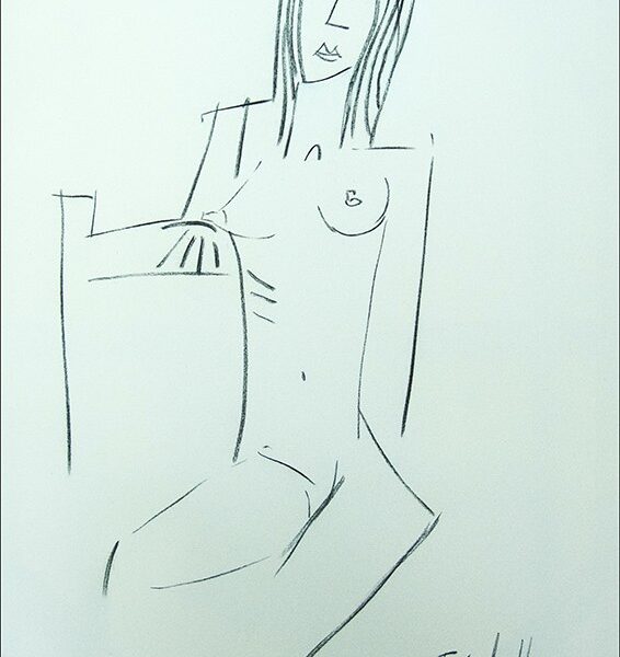 MULHER SENTADA